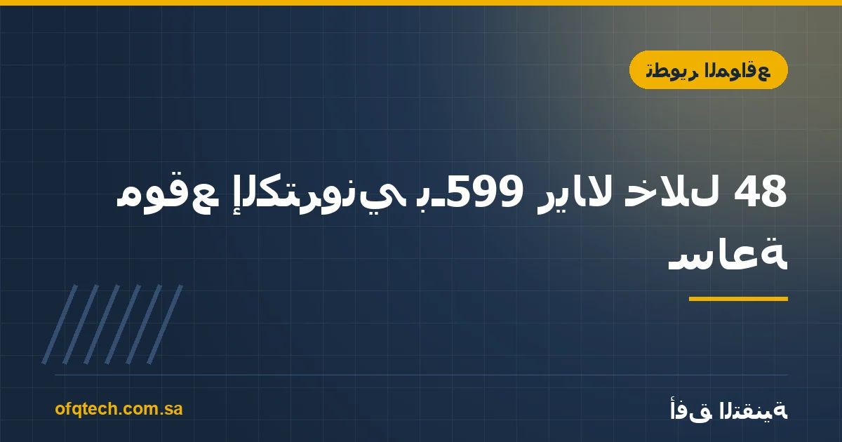 موقع إلكتروني بـ599 ريالا خلال 48 ساعة: ماذا تستلم بالضبط وماذا لا